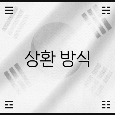 상환 방식