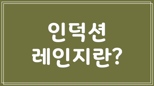 인덕션 레인지란?