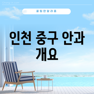 인천 중구 안과 개요