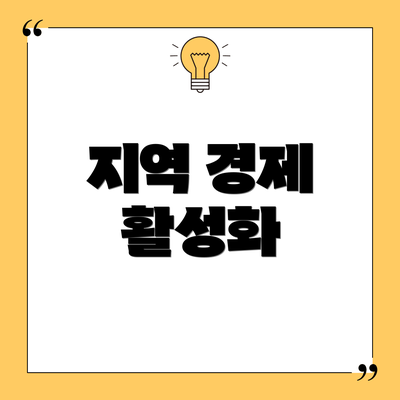 지역 경제 활성화