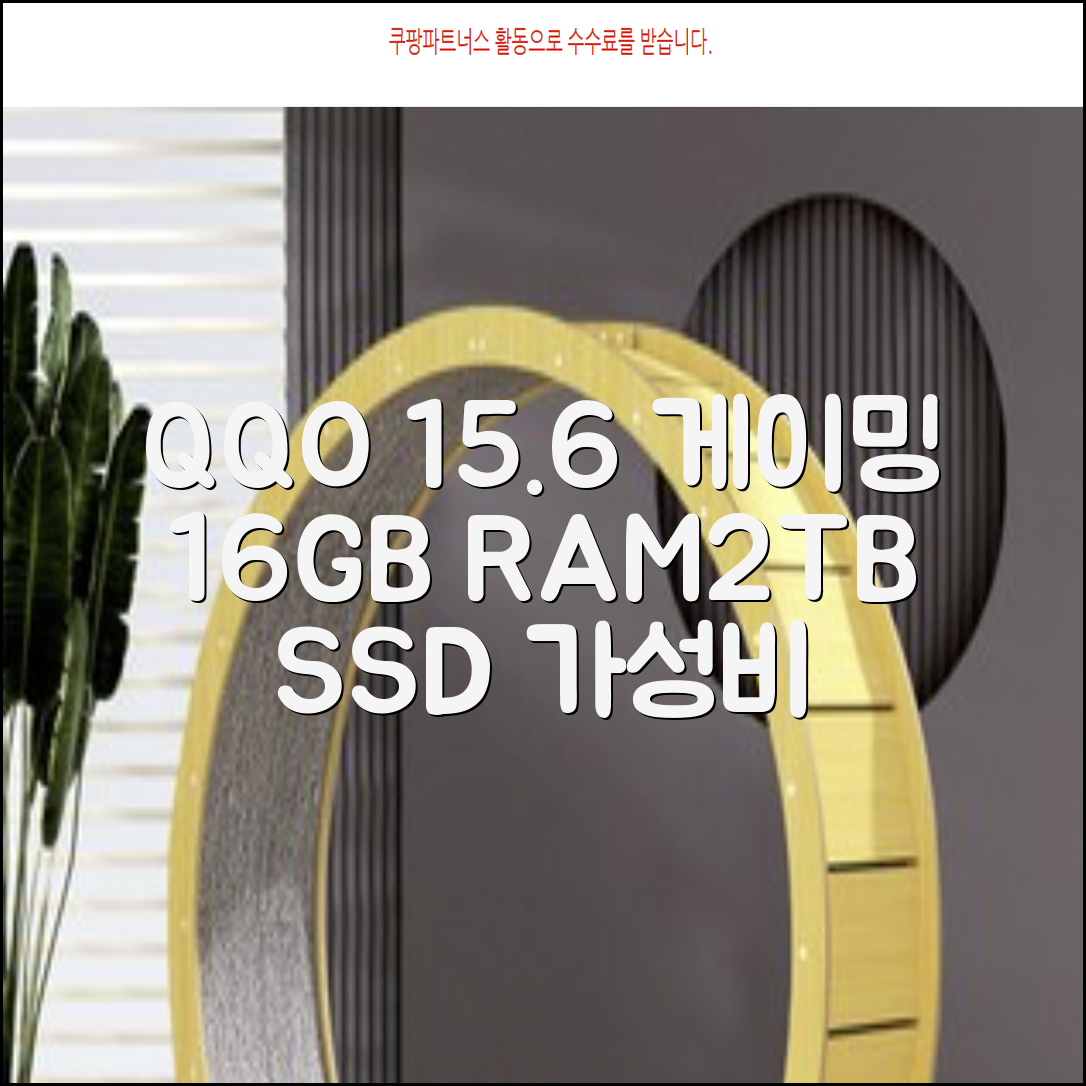 QQO 게이밍노트북 15.6 inch RAM 16GB/HDD 128GB/SSD 2048GB 가성비 노트북 Windows 10 Home & Ms Office 지문 잠금 해제, N5095, WIN10 Home, 16GB, 2TB, 은색 추천 리뷰