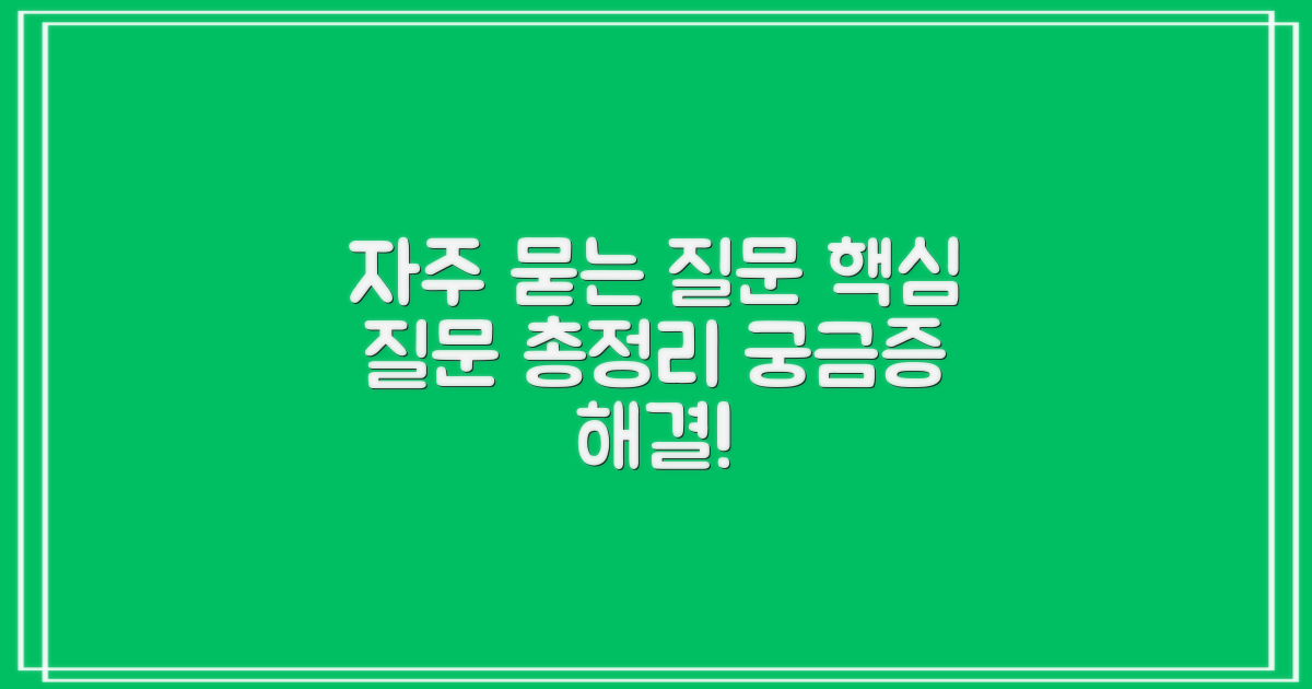 자주 묻는 질문